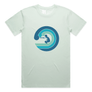 Brand: Paua Frita Tee Shirt SMALL / SEA FOAM RETRO SURFER MENS TEE