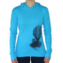 Fantail Lite Weight Womens Hoodie