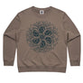 Brand: MOKO Lite Weight Hoodie Moko Mandala Womens Crew Neck