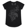 Brand: MOKO Womens Tees Fronds Womens Tee