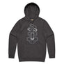 Geo Tiki Mens Hoodie