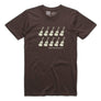 Brand: Paua Frita Tee Shirt 10 Guitars Mens Tee