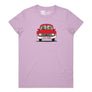 Brand: Paua Frita Womens Tees XL / CAROLINA BLUE Tiki Tour Womens Tee
