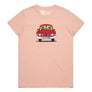 Brand: Paua Frita Womens Tees XL / CAROLINA BLUE Tiki Tour Womens Tee