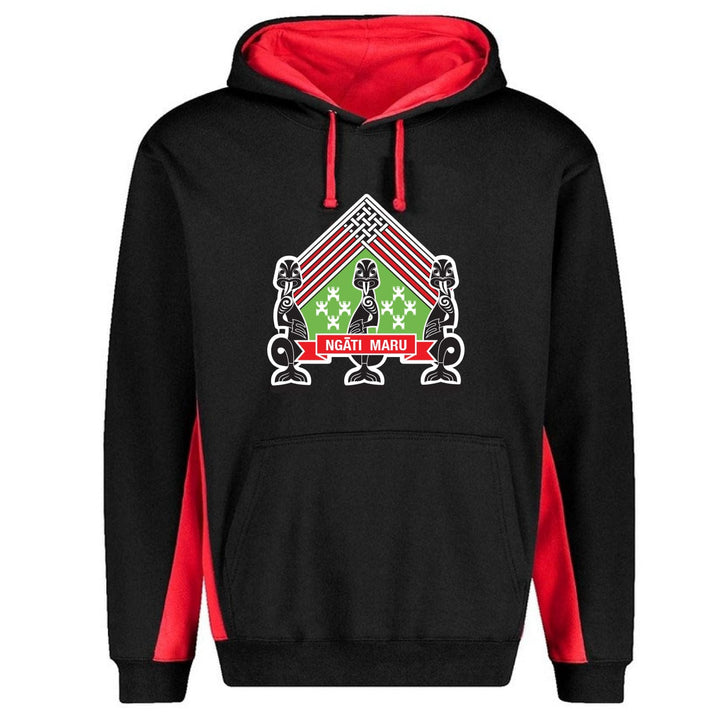 Brand: Moko Mens Hoodie Ngati Maru Hoodie