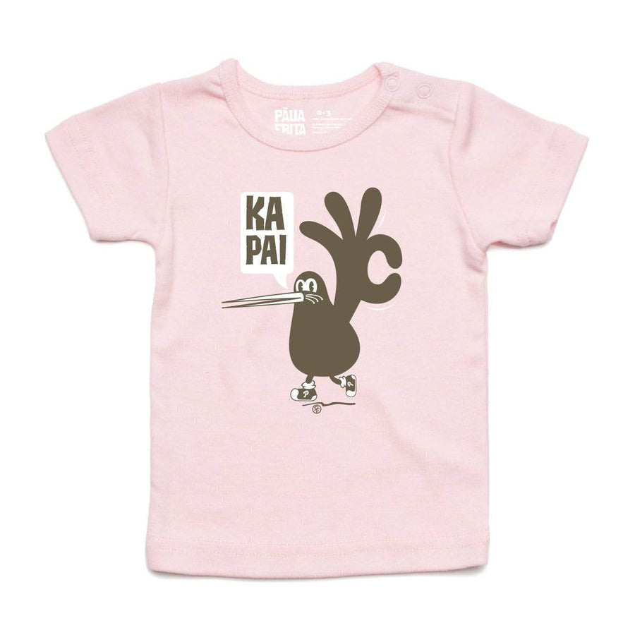 Brand: Paua Frita Babies Tee Shirt Ka Pai BABIES TEE