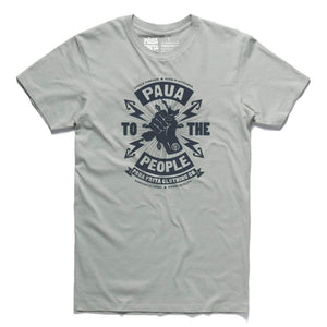 Brand: Paua Frita Tee Shirt Paua to the People TEE (SIZE SMALL ONLY)
