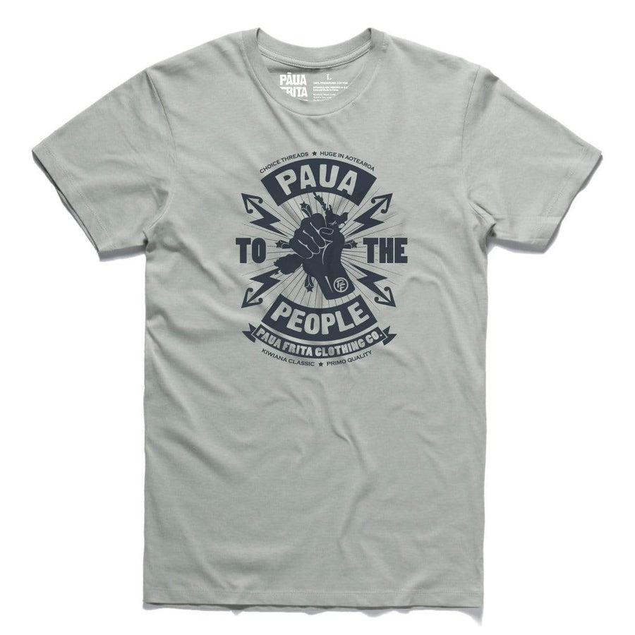 Brand: Paua Frita Tee Shirt Paua to the People TEE (SIZE SMALL ONLY)